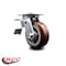Service Caster 5 Inch Polyurethane Swivel Caster with Roller Bearing and Total Lock Brake SCC SCC-TTL30S520-PPUR - alternate 4